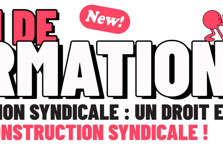 Plan de formation syndicale académique