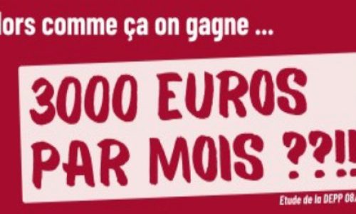 Pour nos salaires et nos conditions de travail…Tous et toutes, Gagnons la grève du 29 septembre, refusons l’austérité et exigeons des moyens pour l’éducation
