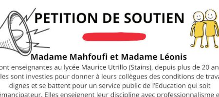 Pétition en soutien à Julie et Sabrina