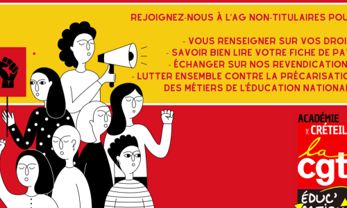 Pour le réemploi des contractuel·les non renouvelé·es : compte-rendu de la délégation intersyndicale / AG en visio