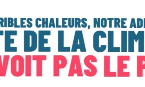Face aux terribles chaleurs, notre administration profite de la clim et ne voit pas le problème