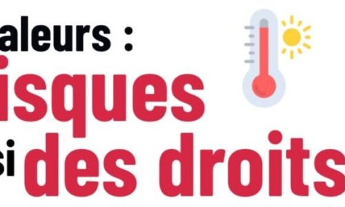 Fortes chaleurs : des risques mais aussi des droits