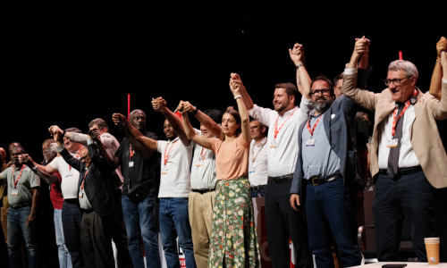 54e Congrès CGT – Meeting de l’internationale ouvrière contre l’extrême droite